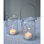 Hanging Heart Jar