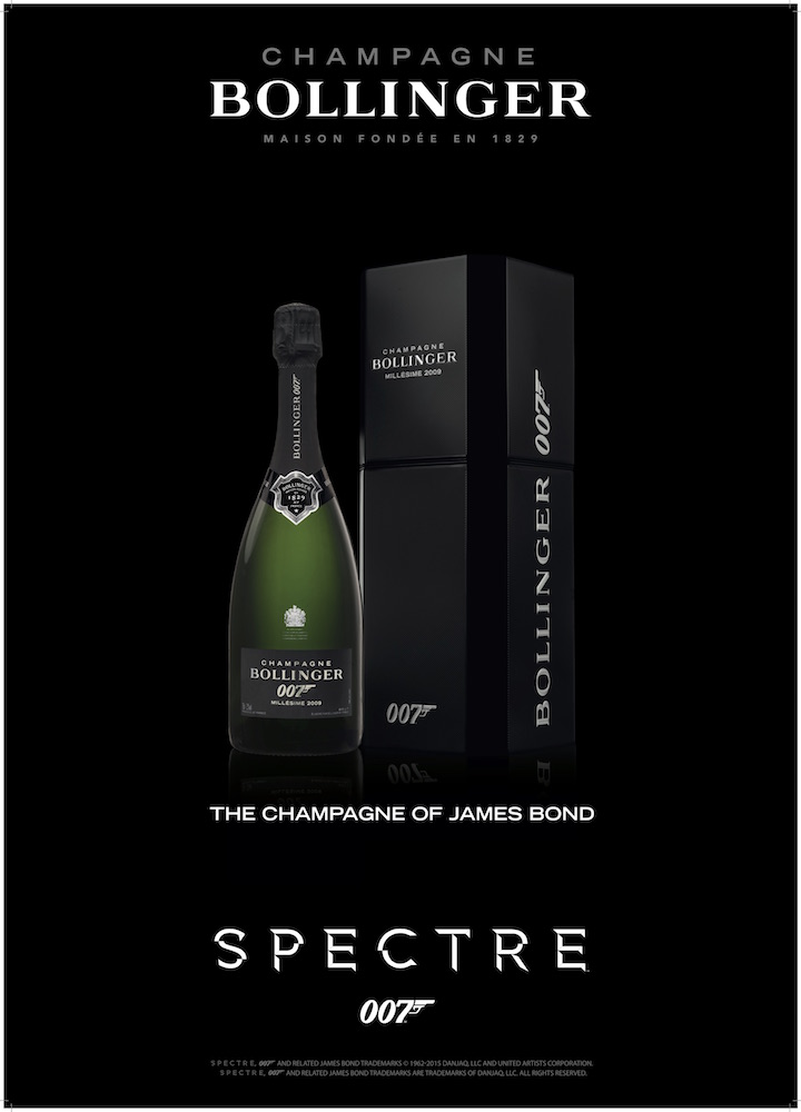 Poster Bollinger Spectre Limited Edition-50x70