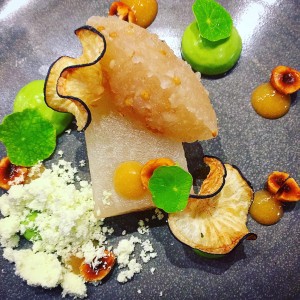 Chef Colin McKee Salt Baked Mooli