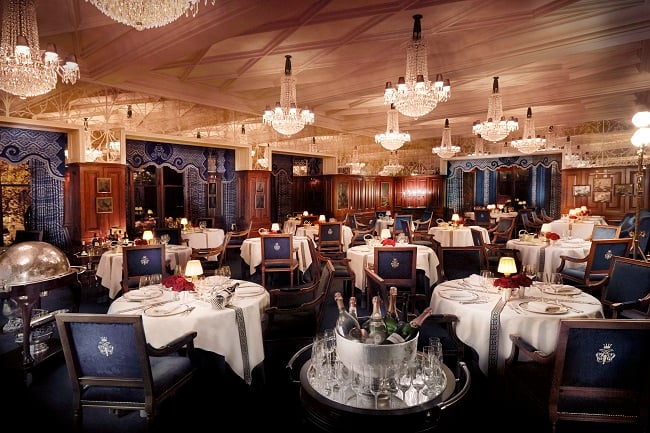 Ashford Castle George V Dining Room