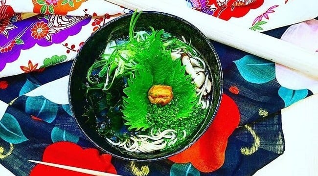 ume wakame soba recipe Takashi Miyasaki