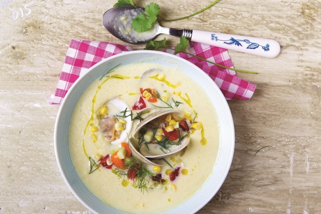 Corn and Fennel Soup