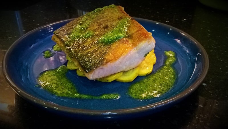 Mendel Semillon with Wild Irish Salmon - Recipe and Wine Pairing by Julie Dupouy