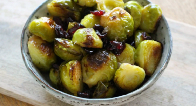Baked Brussels Sprouts Recipe by The Wonky Spatula