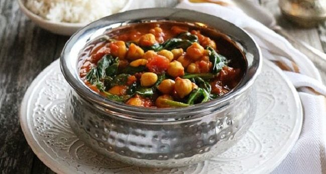 Indian Spiced Chickpea Curry Recipe