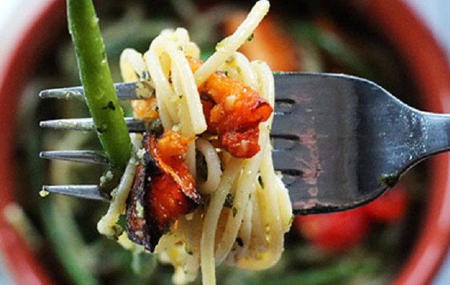Pumpkin Seed Pesto Pasta Recipe