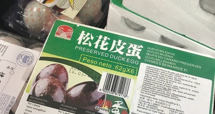 Asia Market Preserved Duck Eggs