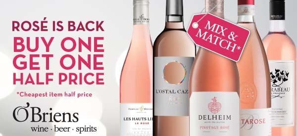 French Wine, Bubbles and Rosé: O'Briens Wine Sale Has Everything you Need this Weekend