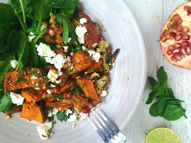Skinny Salads Sweet Potato