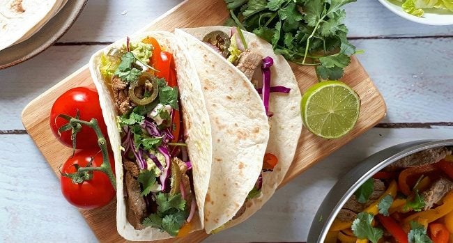 Tasty Easy Lamb Fajitas