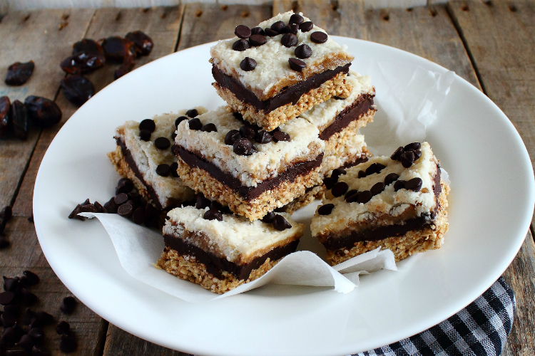 Chocolate Coconut Caramel Cookie
