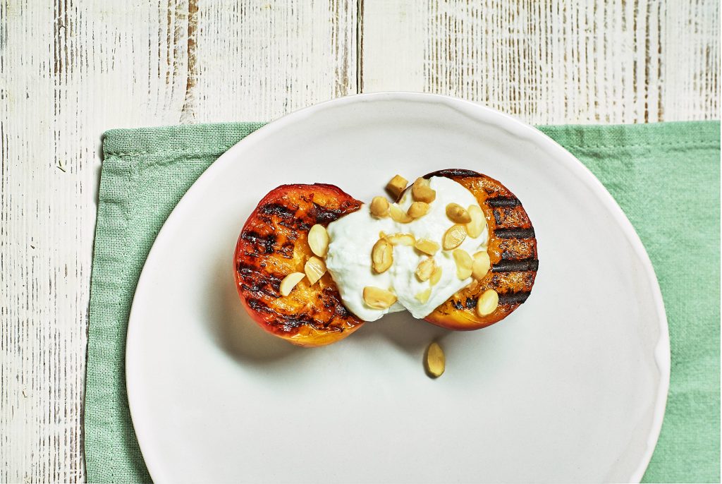 Griddled Almond Nectarine