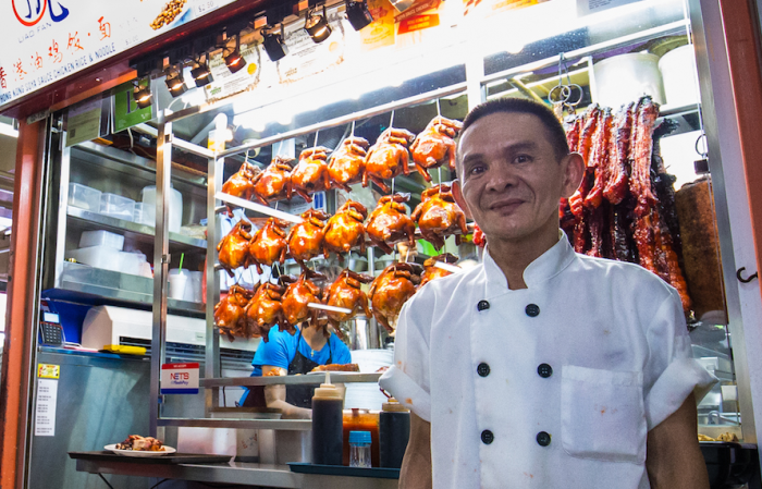 Michelin Starred Singapore Street Food