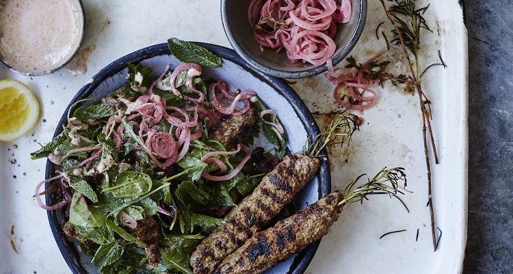Warmb Lamb Kofta Salad Recipe