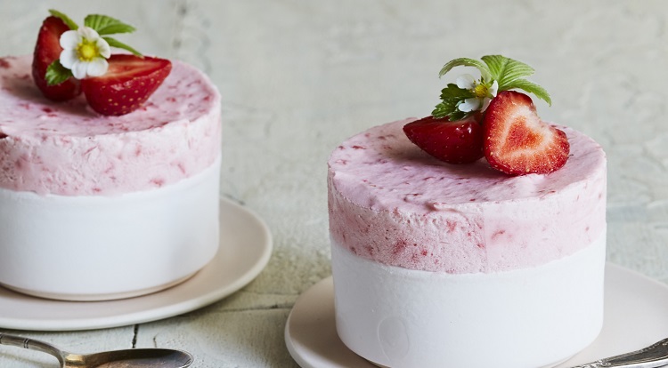 very berry iced soufflés recipe .