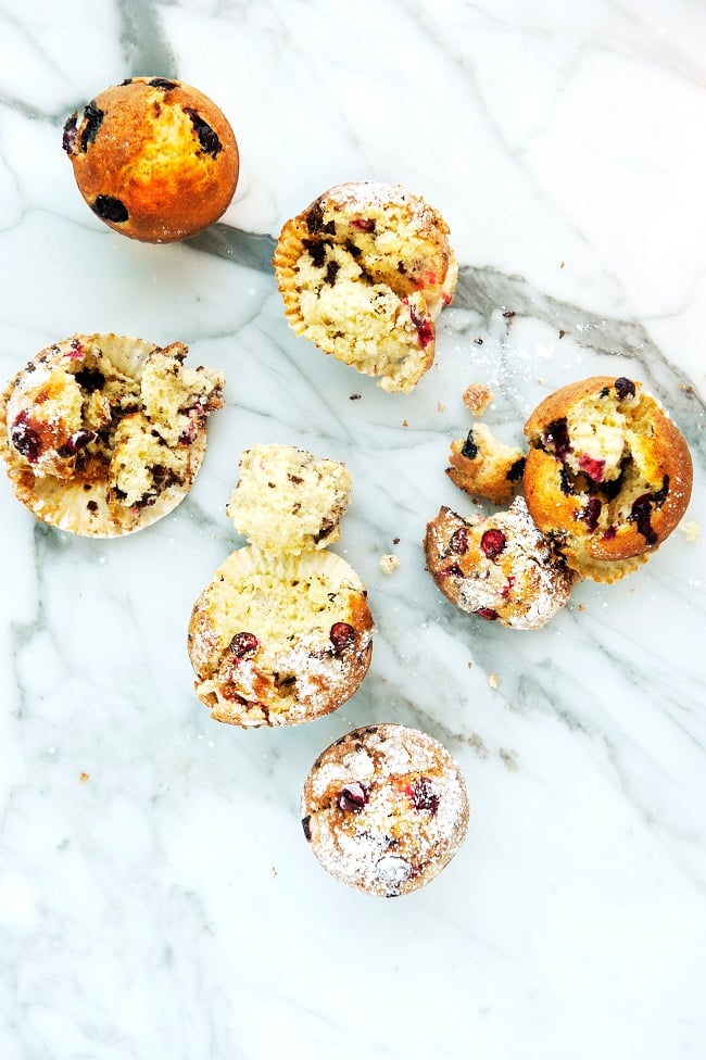 Blueberry and Banana Muffin Recipe by Chef Gareth Mullins from The Marker Hotel