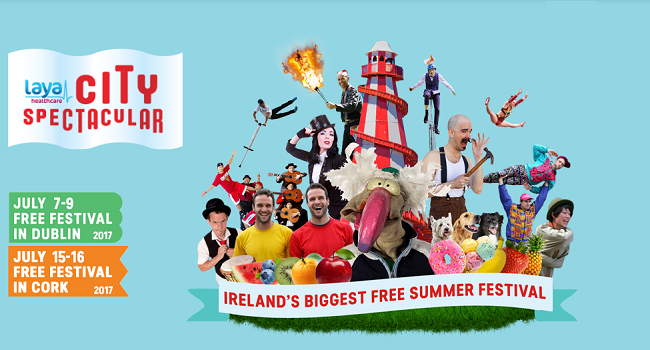 Laya Healthcare's City Spectacular Comes Back to Dublin and Cork this July