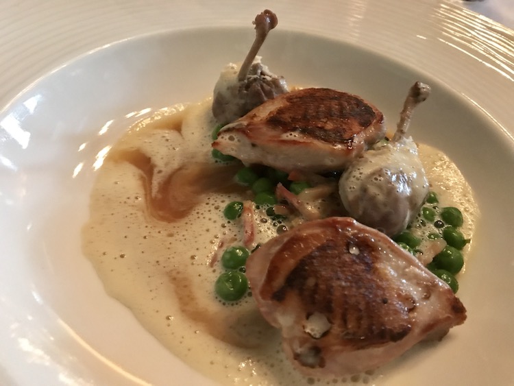Restaurant Forty One at Residence - Quail Breast - TheTaste.ie
