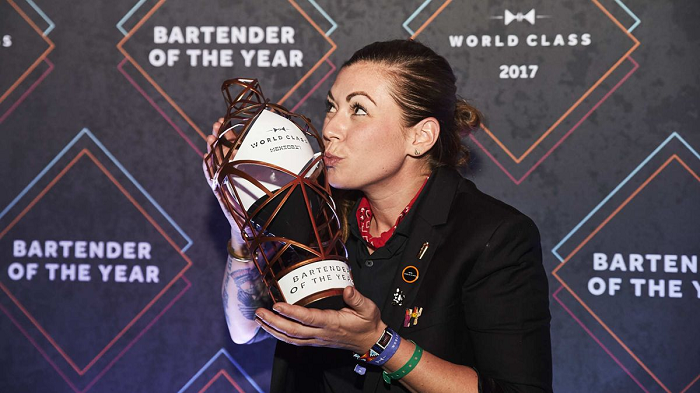 Canadian Bartender Kaitlyn Stewart named World Class Bartender of the Year 2017