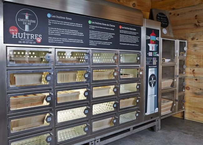 Oyster Vending Machine
