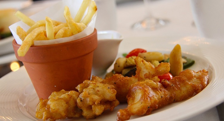 Deliveroo Fish and Chips