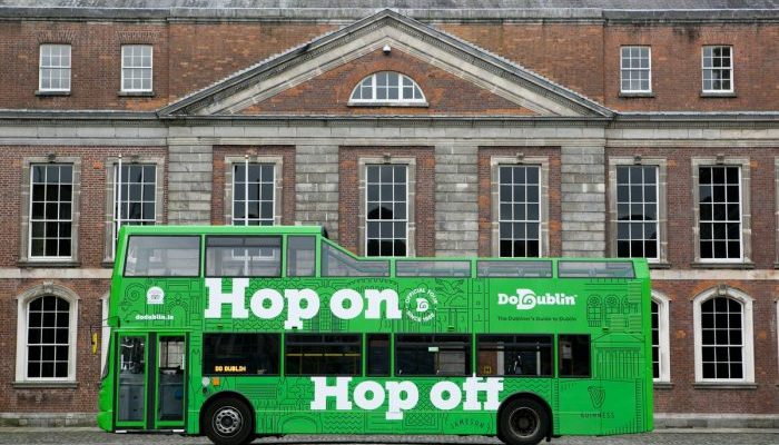 DoDublin Hop On Hop Off Tour Bus