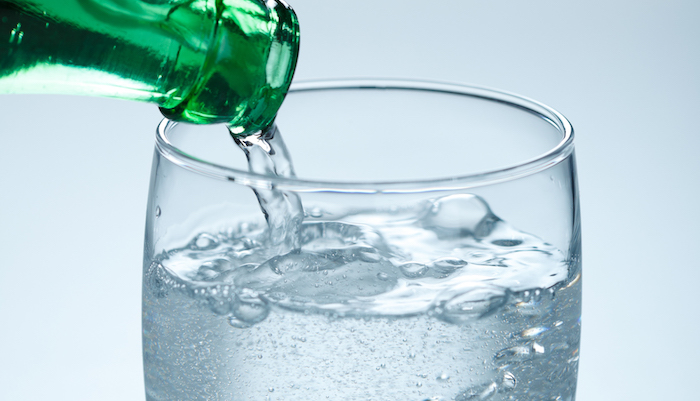 sparkling water