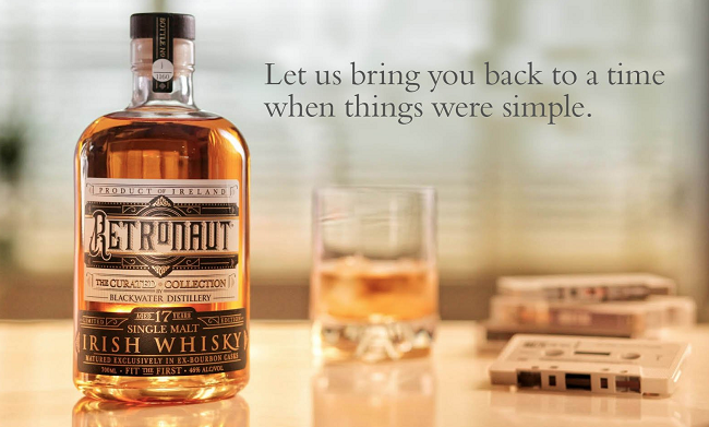 Blackwater Distillery will Launch its Single Malt Irish Whisky Retronaut this Weekend