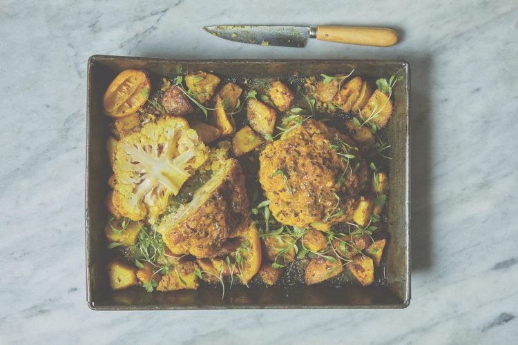 Baked Aloo Gobi Recipe