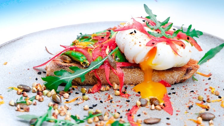 Poached egg & toast recipe 1