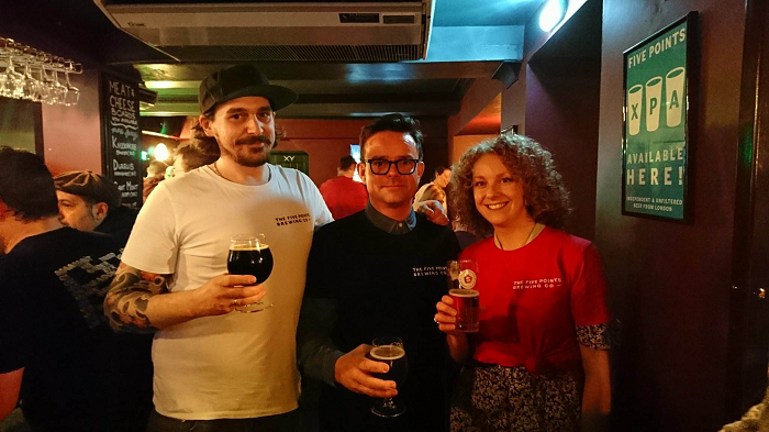 A Craft to Watch: The Five Points Brewing Company Celebrated its Irish Launch
