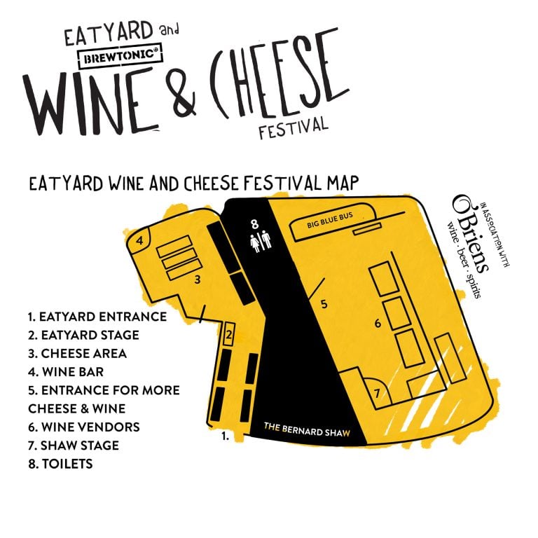 Weekend Sorted: This Wine and Cheese Festival in the Eatyard Looks Brie-lliant