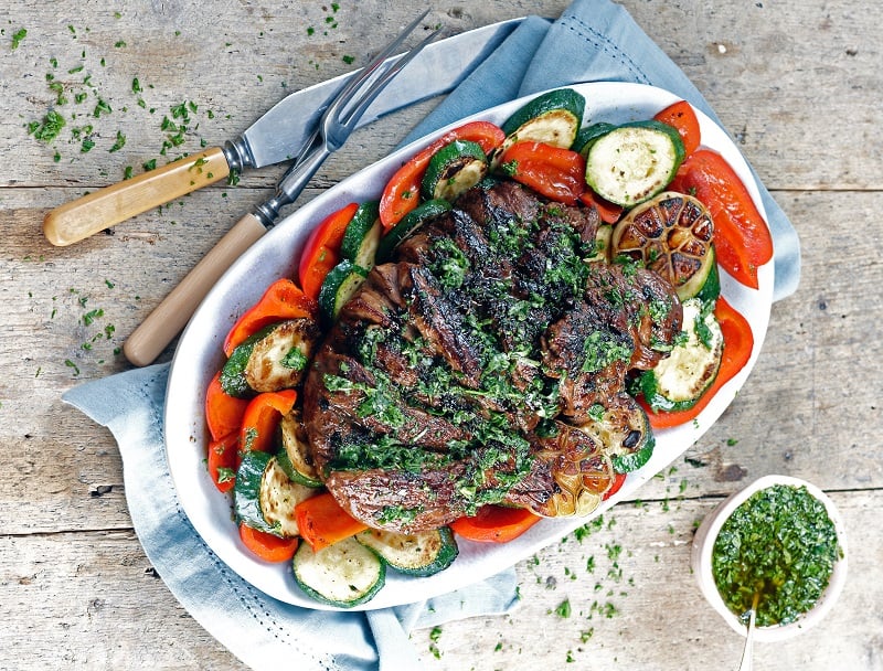 Siúcra x Catherine Fulvio’s Greek Style Butterflied Leg of Lamb with Chimichurri Recipe