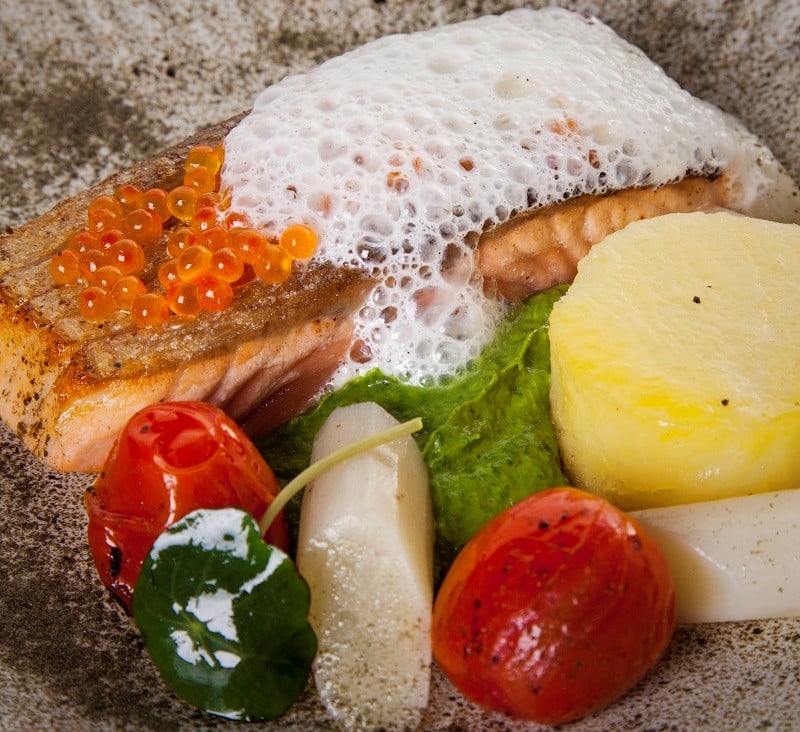 Pan Roast Salmon Fillet Recipe by Chef Igor From The Gibson