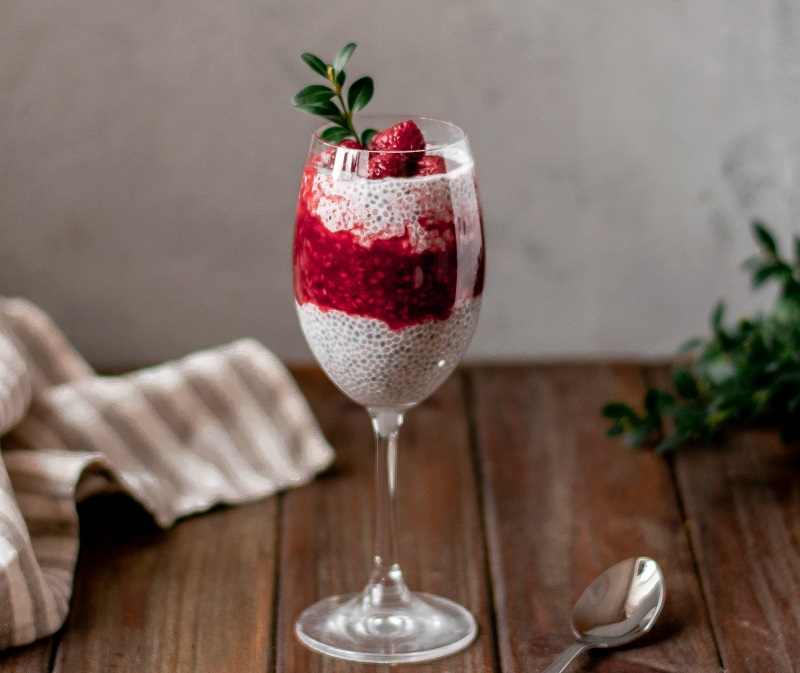 Berry Chia Pudding Recipe By Jeeny Maltese