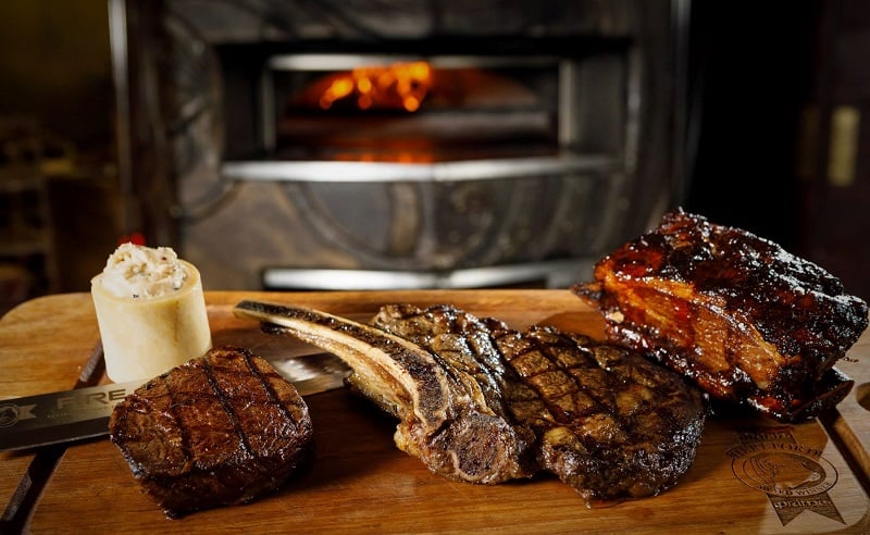 BBQ Rib Eye Steak With Marrow Butter Recipe By Fire Restaurant