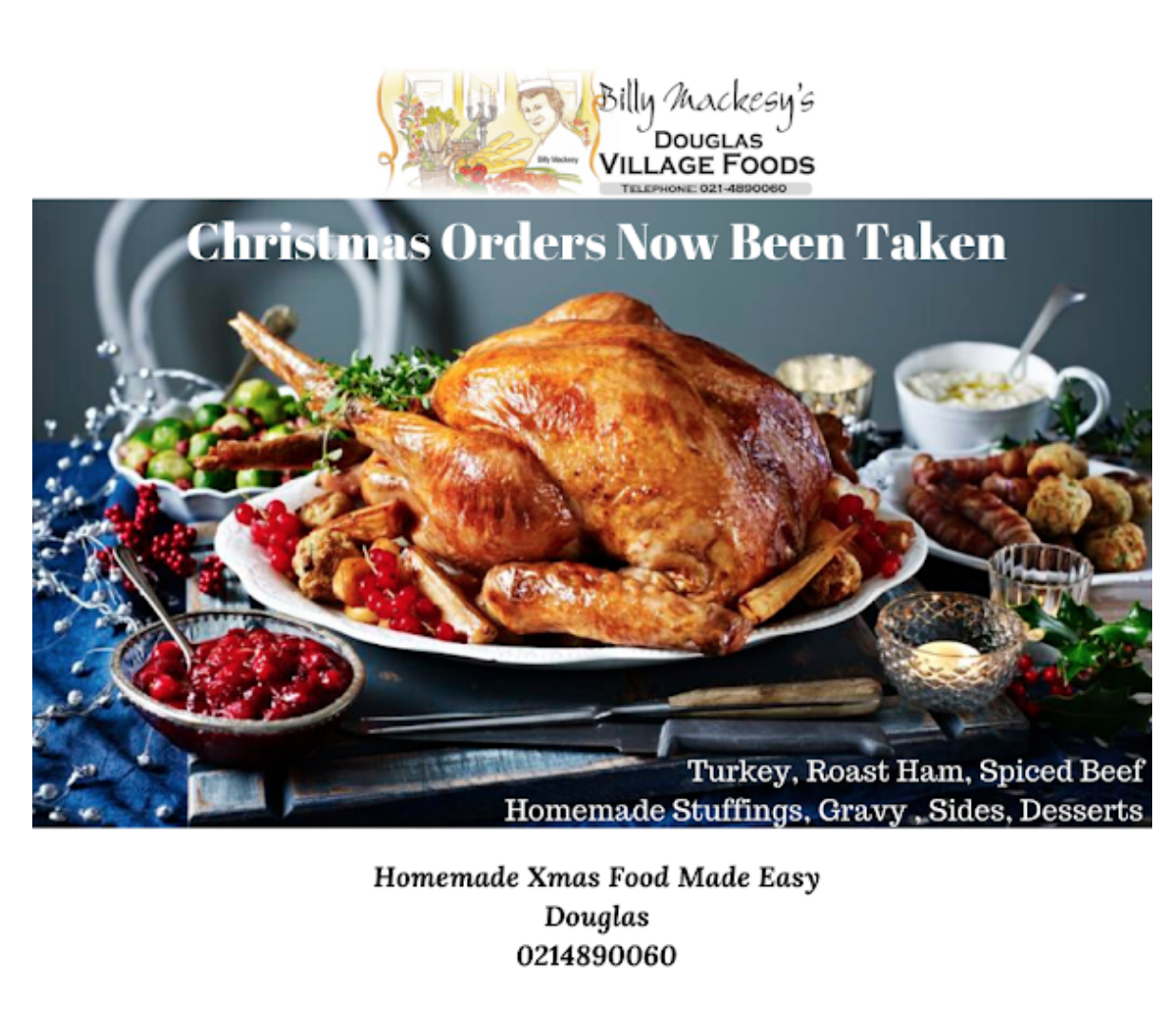 Christmas Dinner Delivered