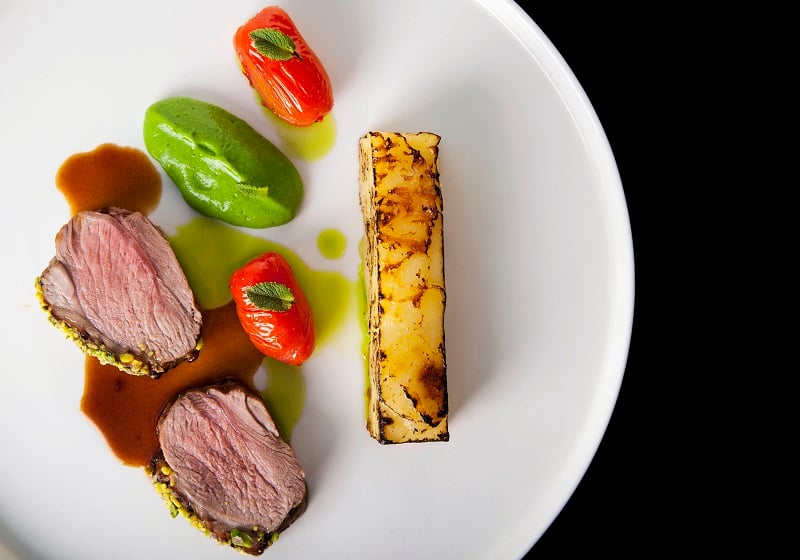 Pistachio Crusted Rump of Lamb Recipe By Chef Igor From The Gibson